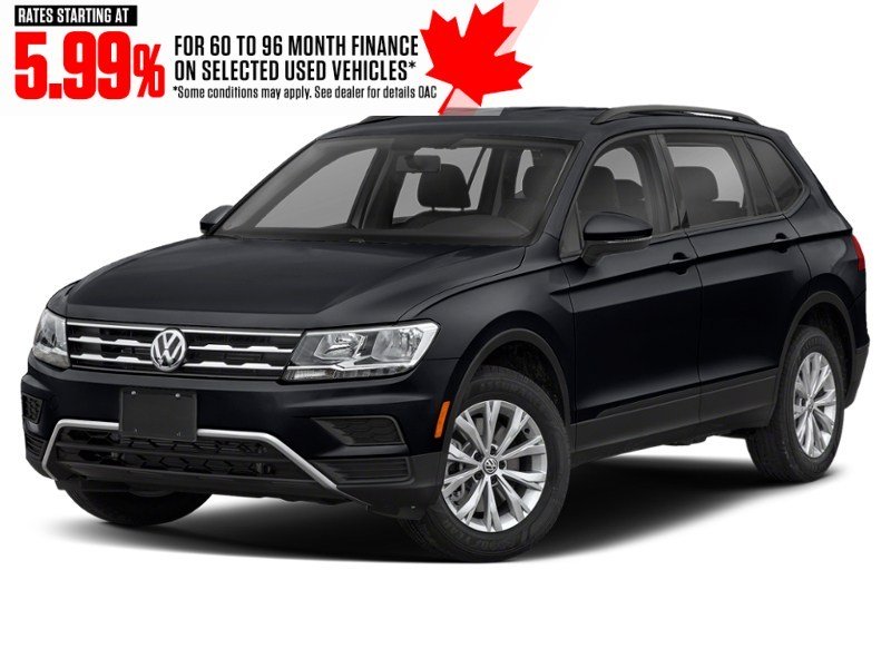2021 Volkswagen Tiguan Trendline 4MOTION Deep Black Pearl  Shot 1