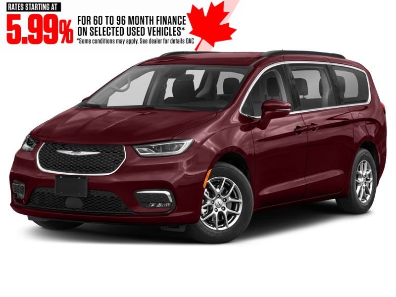 2022 Chrysler Pacifica Touring L AWD Velvet Red Pearl  Shot 9