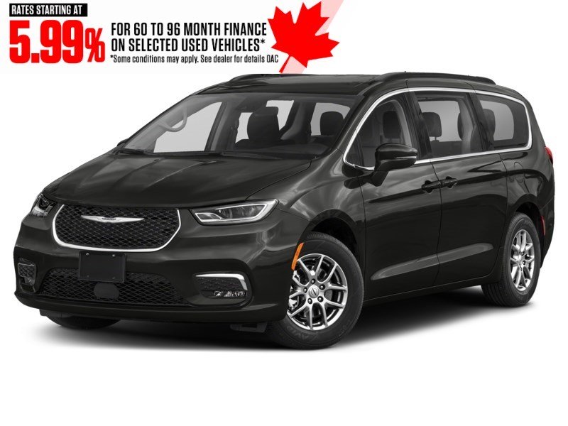 2021 Chrysler Pacifica Touring FWD Brilliant Black Crystal Pearl  Shot 43