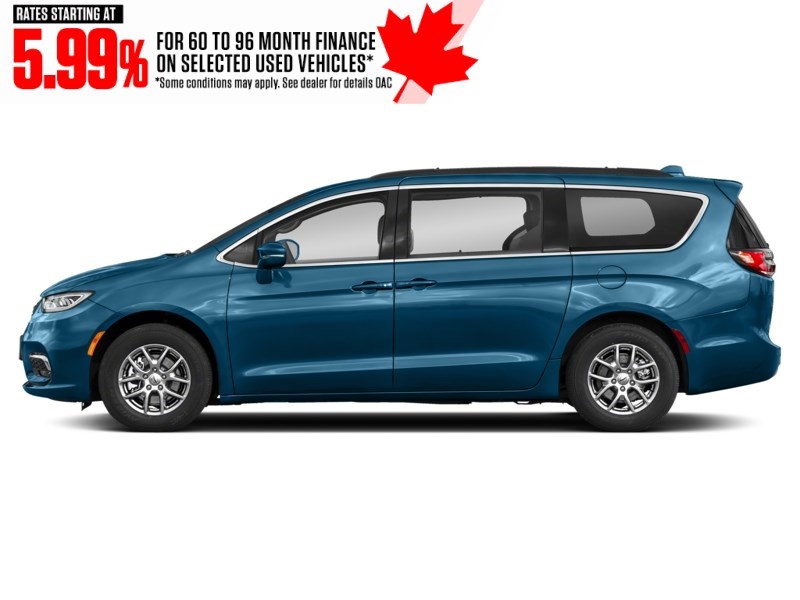 2022 Chrysler Pacifica Touring L AWD Fathom Blue Pearl  Shot 5