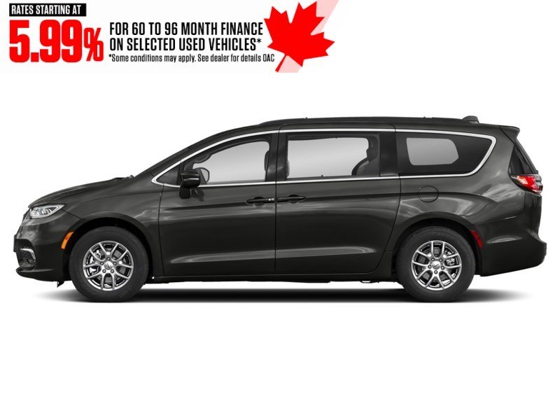 2021 Chrysler Pacifica Touring FWD Brilliant Black Crystal Pearl  Shot 44