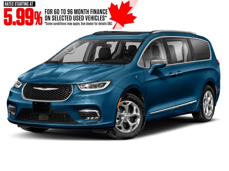 2022 Chrysler Pacifica Hybrid Limited 2WD Fathom Blue Pearl  Shot 1