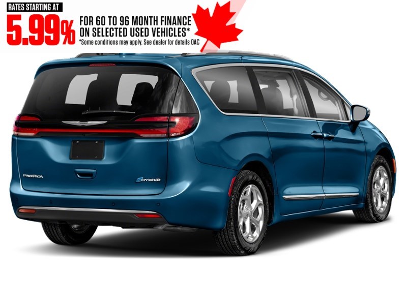 2022 Chrysler Pacifica Hybrid Limited 2WD Fathom Blue Pearl  Shot 6