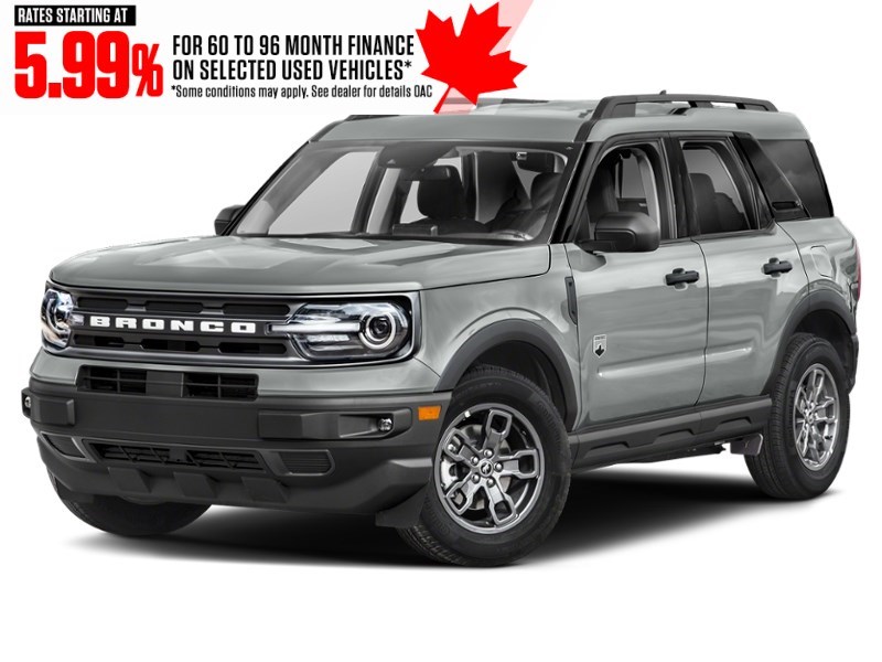 2024 Ford Bronco Sport Big Bend 4x4 Cactus Grey  Shot 2
