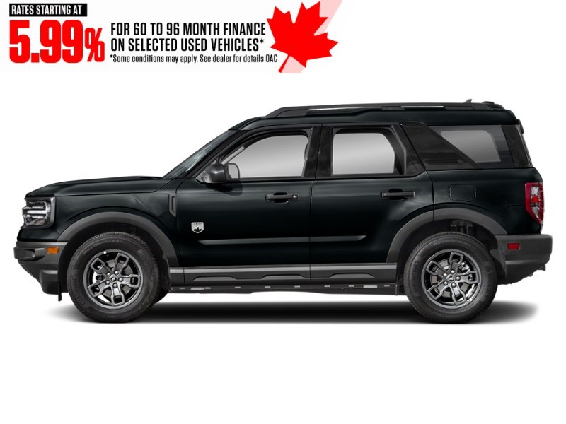 2024 Ford Bronco Sport Big Bend 4x4 Shadow Black  Shot 3