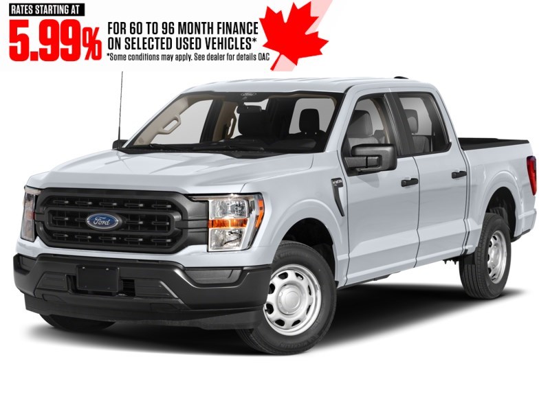 2022 Ford F-150 XL 4WD SuperCrew 5.5' Box Space White Metallic  Shot 2