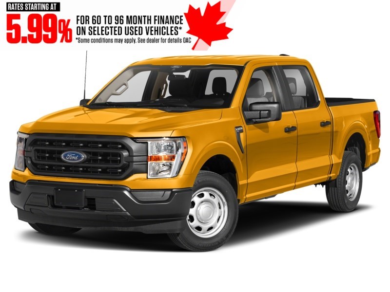 2022 Ford F-150 XL 4WD SuperCrew 5.5' Box School Bus Yellow  Shot 17