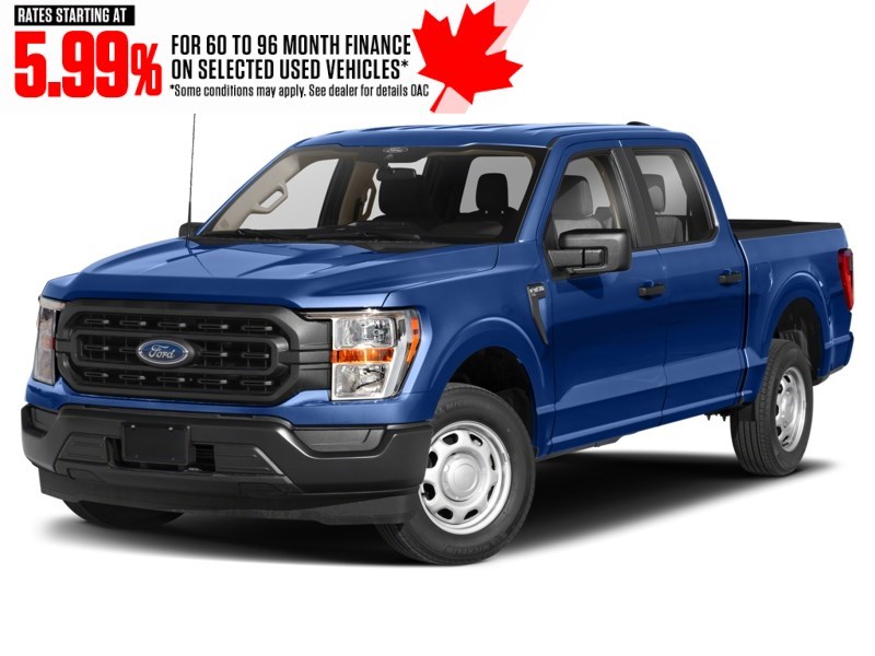 2022 Ford F-150 XL 4WD SuperCrew 5.5' Box Atlas Blue Metallic  Shot 20