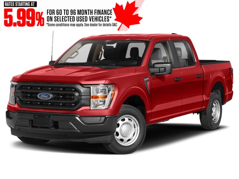 2022 Ford F-150 XL 4WD SuperCrew 5.5' Box Race Red  Shot 57