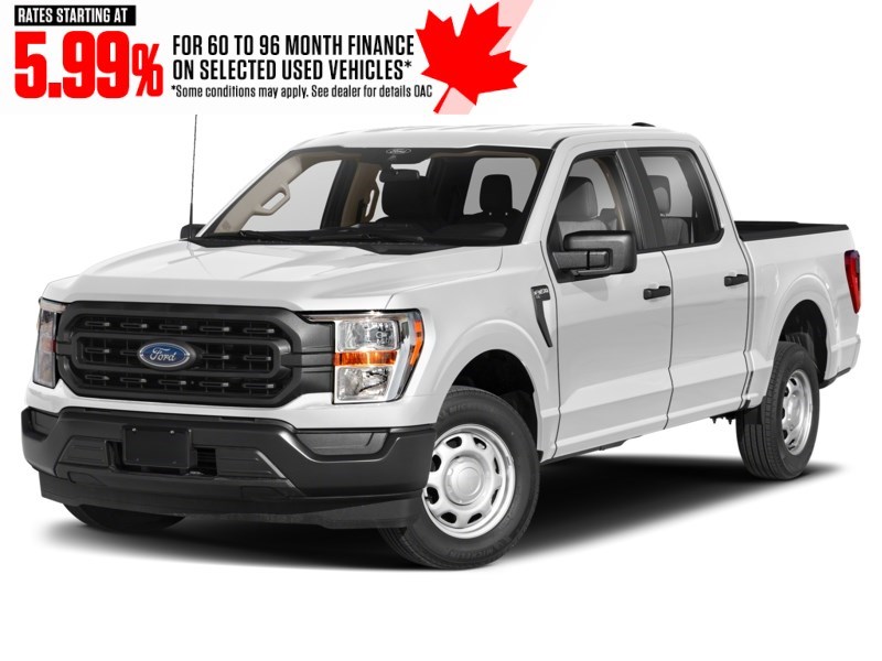2022 Ford F-150 XL 4WD SuperCrew 5.5' Box Oxford White  Shot 69