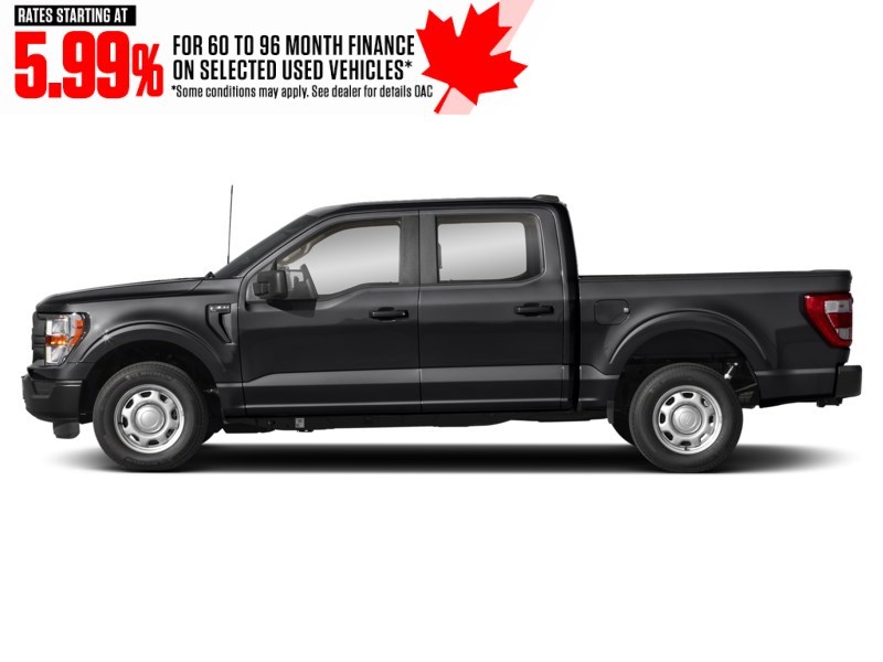 2022 Ford F-150 XL 4WD SuperCrew 5.5' Box Agate Black Metallic  Shot 65