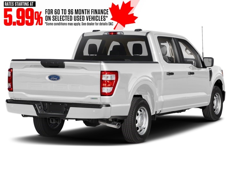 2022 Ford F-150 XL 4WD SuperCrew 5.5' Box Oxford White  Shot 70