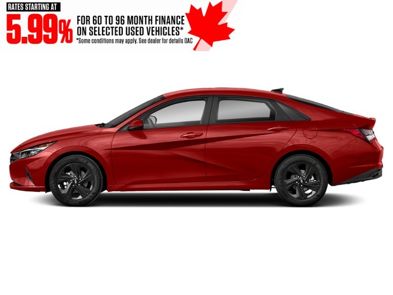 2022 Hyundai Elantra Preferred IVT Fiery Red  Shot 3