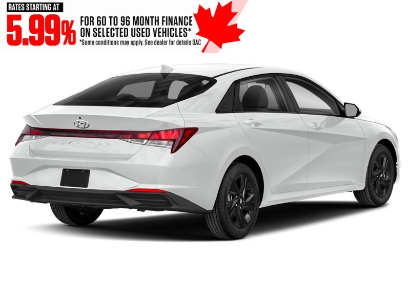 2023 Hyundai Elantra Preferred IVT w/Tech Pkg Atlas White  Shot 41