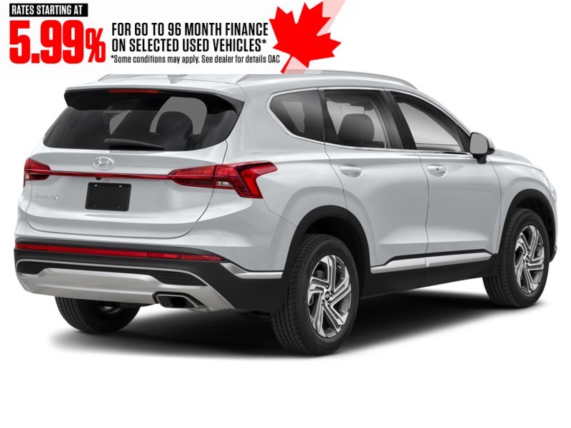 2022 Hyundai Santa Fe Preferred AWD Quartz White  Shot 6