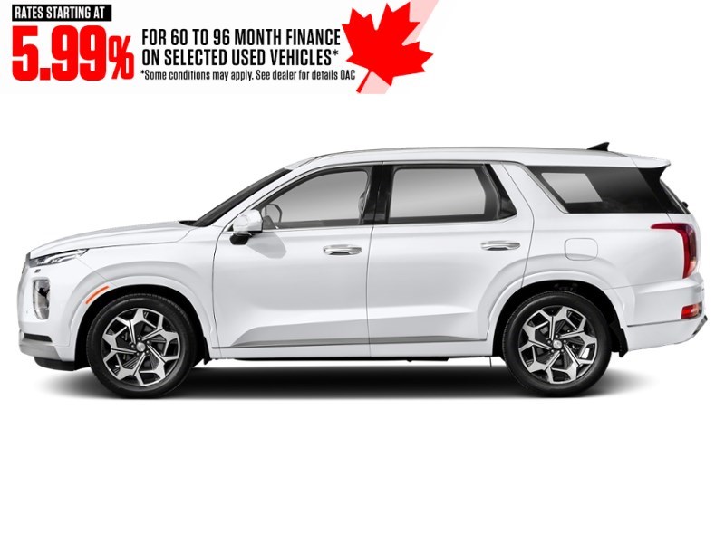 2021 Hyundai Palisade Ultimate Calligraphy 7-Passenger AWD Hyper White  Shot 5