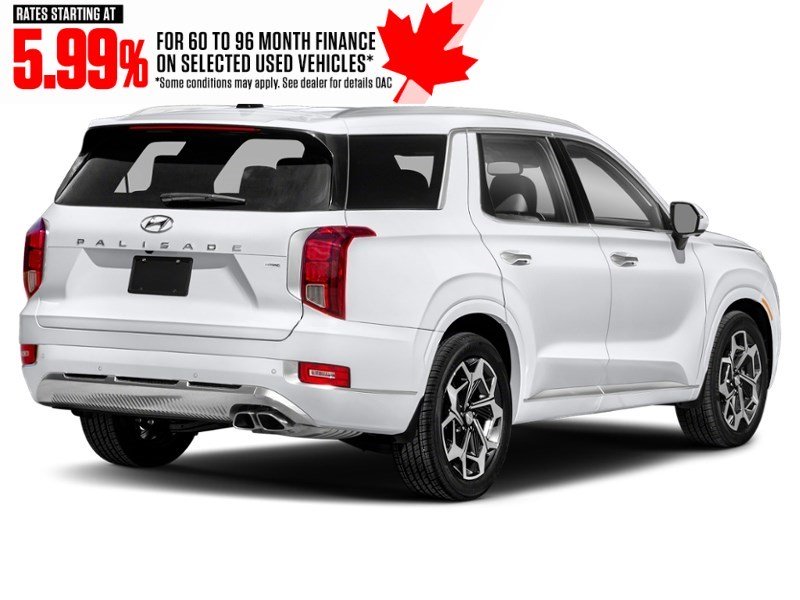2021 Hyundai Palisade Ultimate Calligraphy 7-Passenger AWD Hyper White  Shot 2