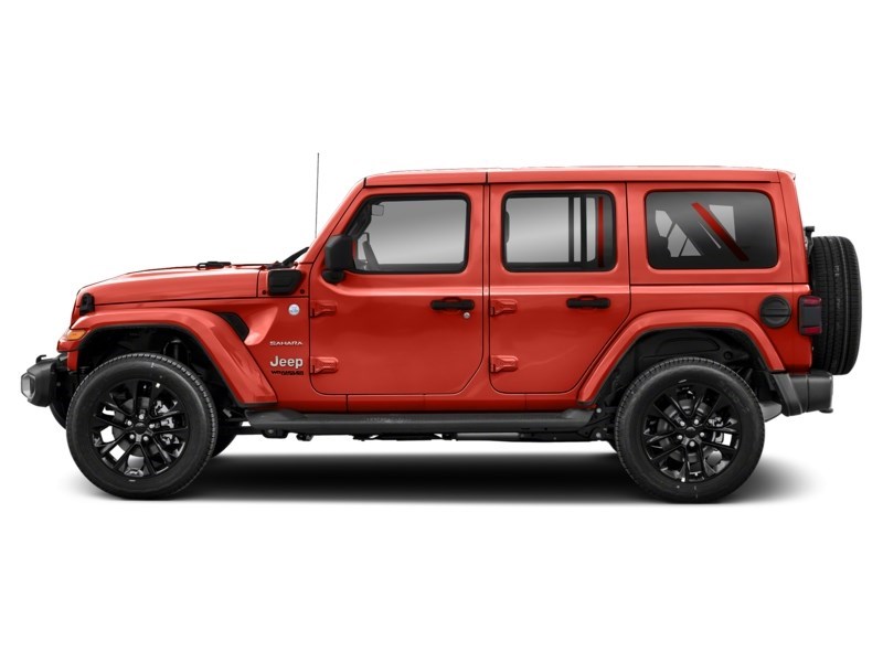 2021 Jeep Wrangler Unlimited 4xe Unlimited Sahara 4x4 Firecracker Red  Shot 5