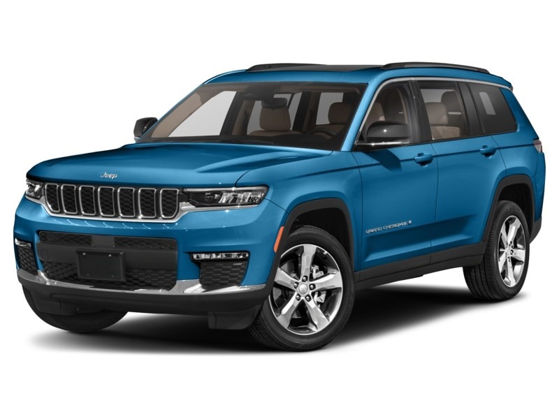 2022 Jeep Grand Cherokee L Summit 4x4 Hydro Blue Pearl  Shot 46