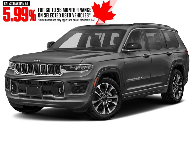 2021 Jeep Grand Cherokee L Overland 4x4 Baltic Grey Metallic  Shot 4