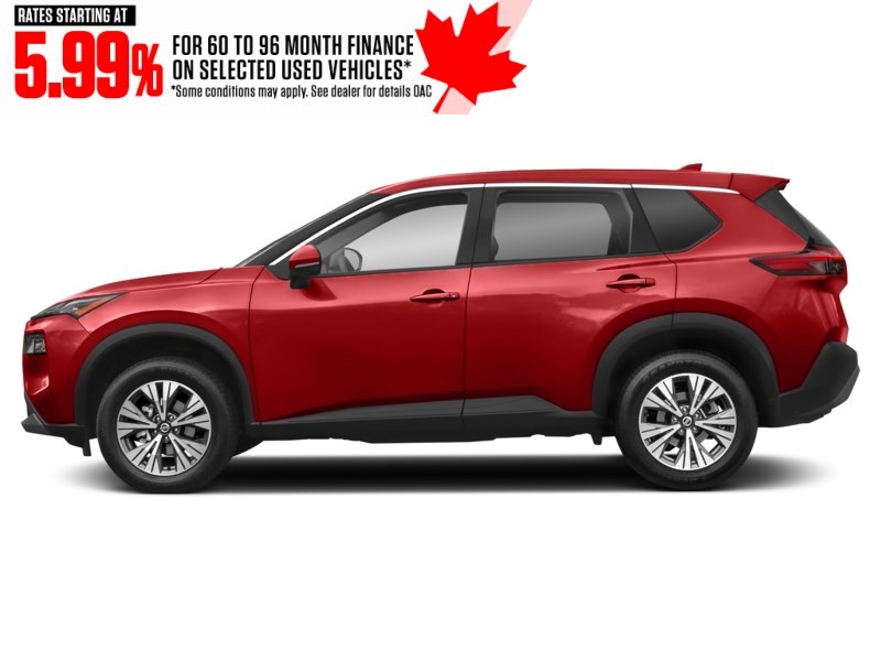 2023 Nissan Rogue AWD SV Moonroof Scarlet Ember Pearl Metallic  Shot 13