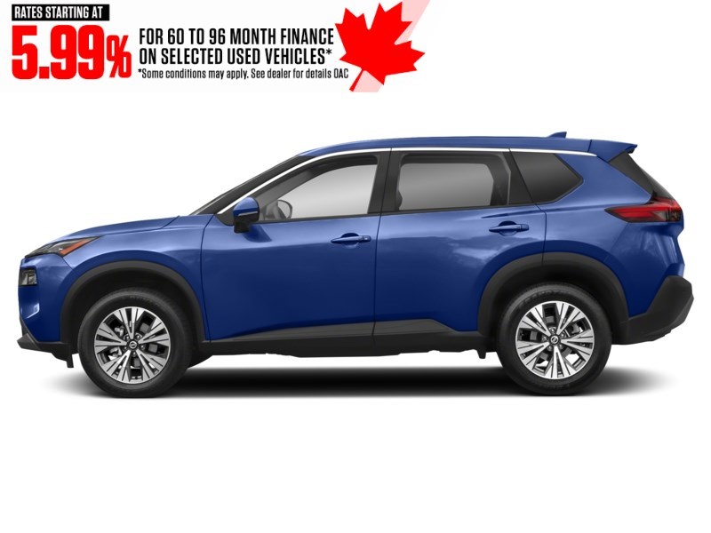 2023 Nissan Rogue AWD SV Moonroof Caspian Blue Metallic  Shot 23