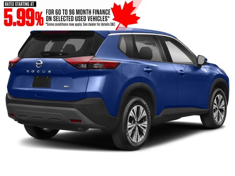 2023 Nissan Rogue AWD SV Moonroof Caspian Blue Metallic  Shot 26