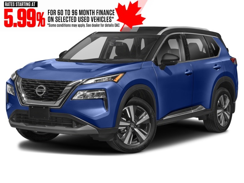 2023 Nissan Rogue AWD SL Caspian Blue 2-Tone Metallic  Shot 46