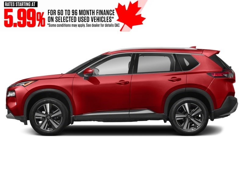 2023 Nissan Rogue AWD SL Scarlet Ember Pearl Metallic  Shot 24