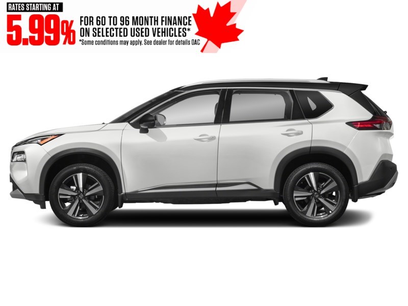 2023 Nissan Rogue AWD SL Pearl White 2-Tone Pearl Metallic  Shot 38