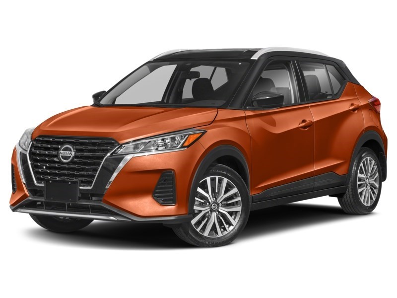 2021 Nissan Kicks SV FWD Monarch Orange Metallic/Super Black  Shot 34