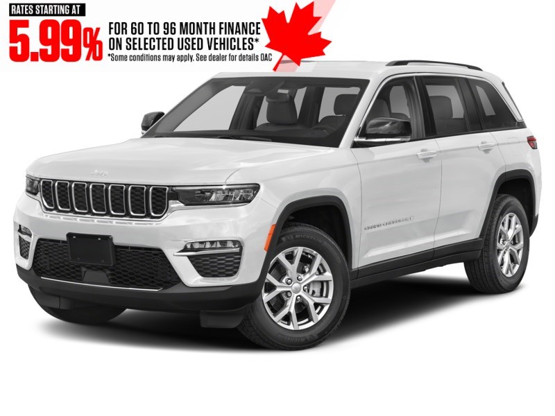 2022 Jeep Grand Cherokee Limited 4x4 Bright White  Shot 1