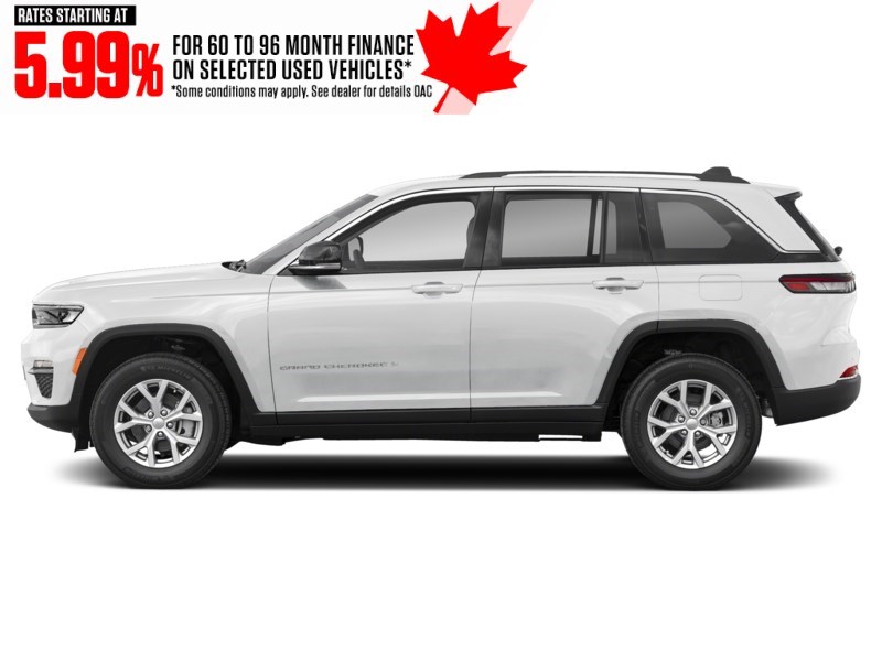 2022 Jeep Grand Cherokee Limited 4x4 Bright White  Shot 5