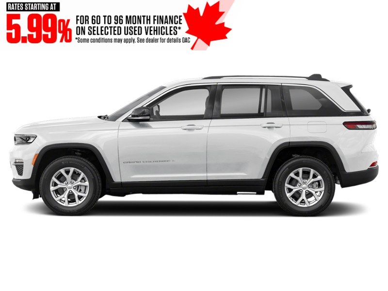 2024 Jeep Grand Cherokee Limited 4x4 Bright White  Shot 5