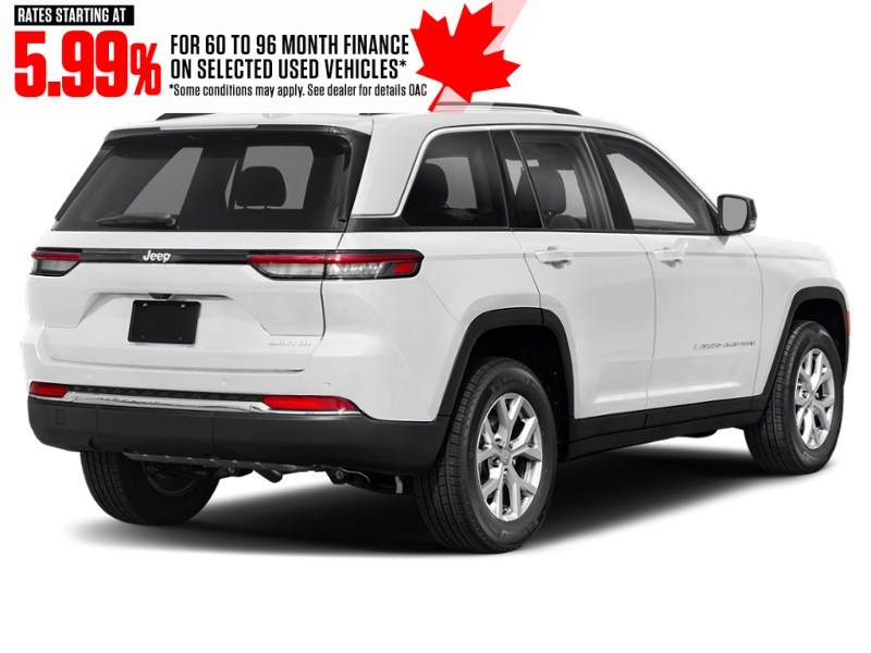 2024 Jeep Grand Cherokee Limited 4x4 Bright White  Shot 2