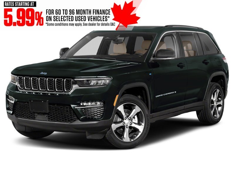 2023 Jeep Grand Cherokee 4xe 4x4 Rocky Mountain Pearl  Shot 14
