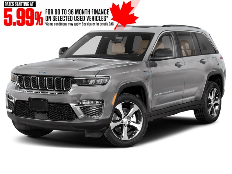 2023 Jeep Grand Cherokee 4xe 4x4 Silver Zynith  Shot 29