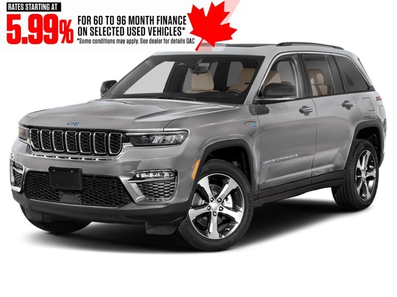 2023 Jeep Grand Cherokee 4xe 4x4 Silver Zynith  Shot 29