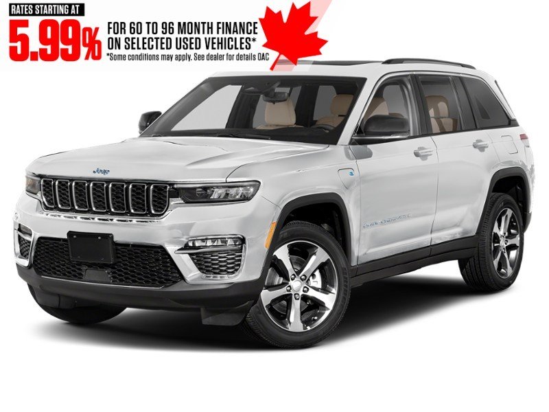 2023 Jeep Grand Cherokee 4xe 4x4 Bright White  Shot 32