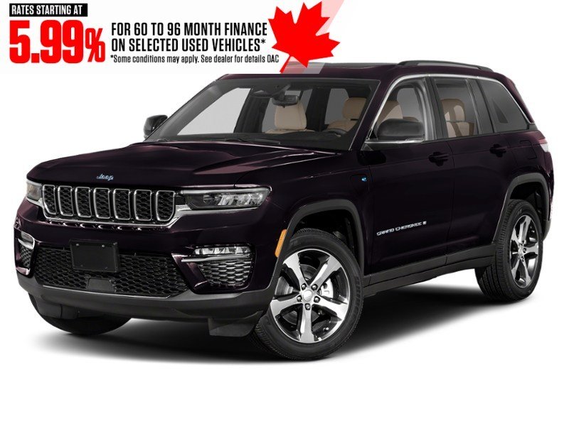 2023 Jeep Grand Cherokee 4xe 4x4 Ember Pearl  Shot 38