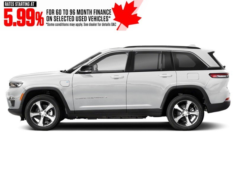 2023 Jeep Grand Cherokee 4xe 4x4 Bright White  Shot 36