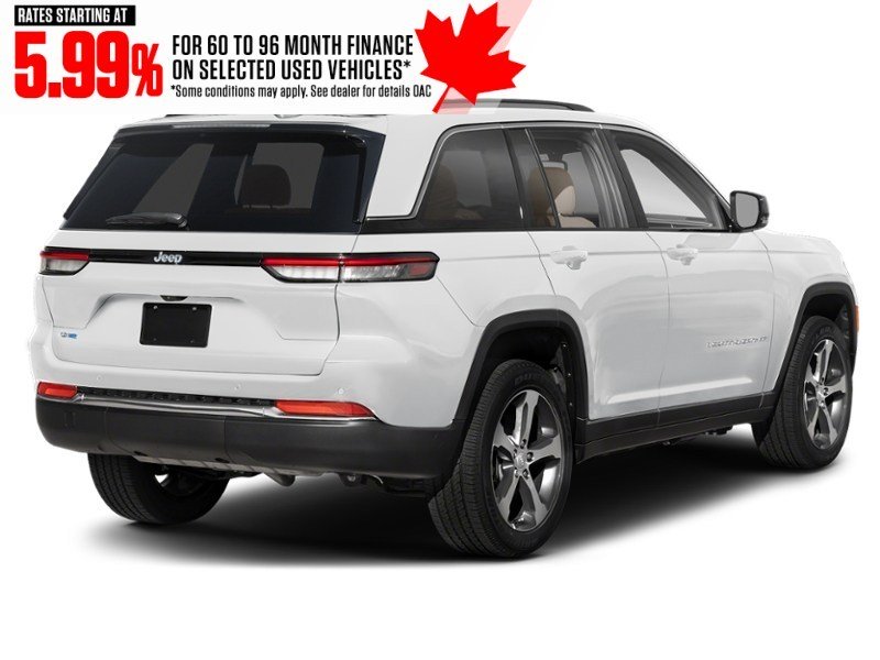 2023 Jeep Grand Cherokee 4xe 4x4 Bright White  Shot 33