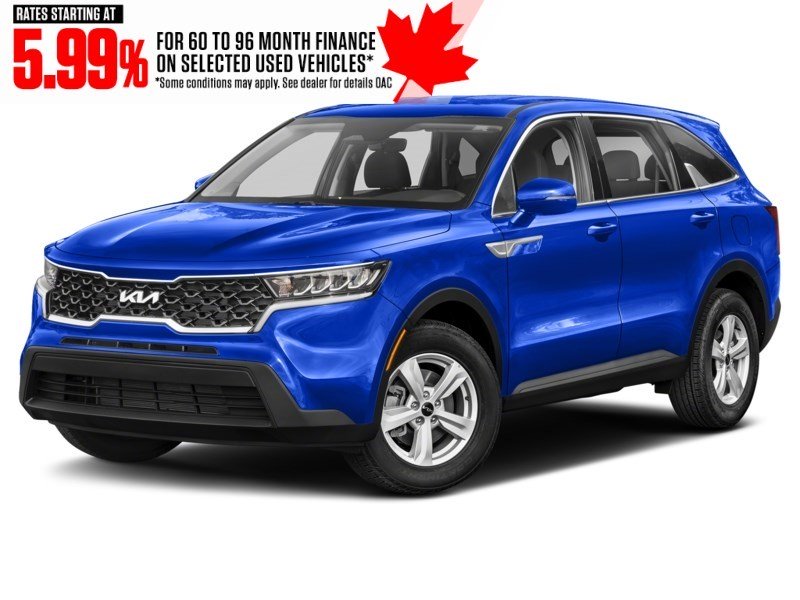 2022 Kia Sorento EX AWD Pacific Blue  Shot 4