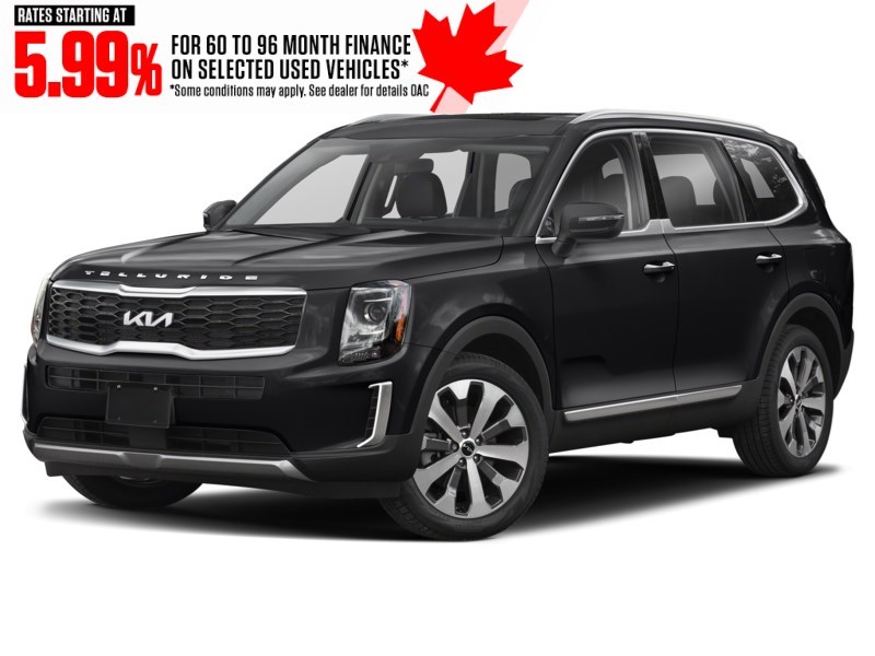 2022 Kia Telluride Nightsky AWD Ebony Black  Shot 22