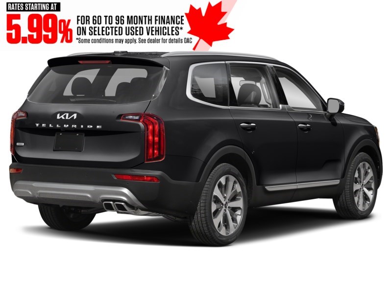 2022 Kia Telluride Nightsky AWD Ebony Black  Shot 20