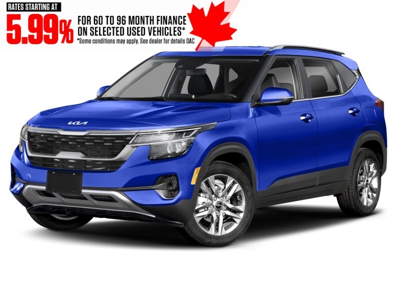 2022 Kia Seltos EX AWD Neptune Blue  Shot 1