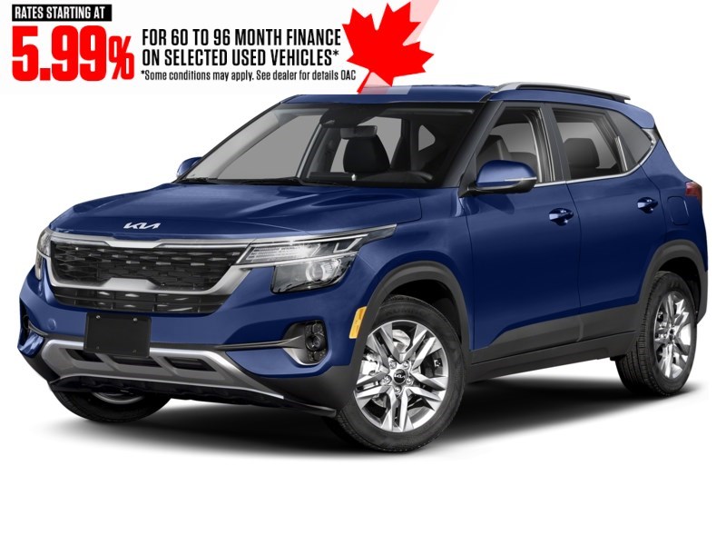 2022 Kia Seltos EX AWD Dark Ocean Blue  Shot 7