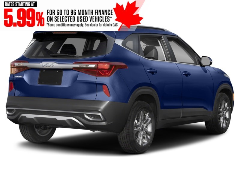 2022 Kia Seltos EX AWD Dark Ocean Blue  Shot 12