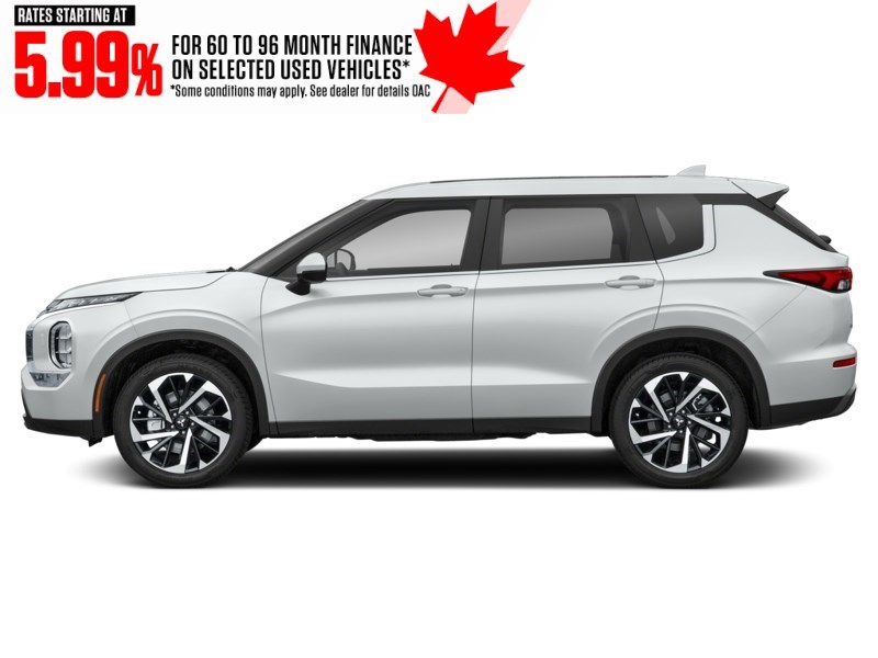 2024 Mitsubishi Outlander ES S-AWC White Diamond  Shot 5