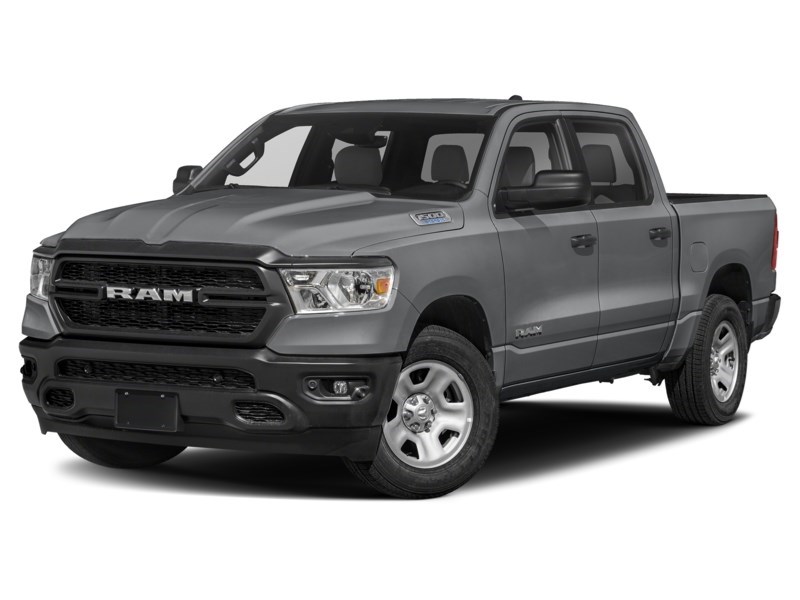 2022 RAM 1500 Tradesman 4x4 Crew Cab 6'4" Box Billet Silver Metallic  Shot 1